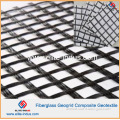 Asphalt Coated Reinforcement Fiberglass Geogrid and Geotextile Drainage Composite